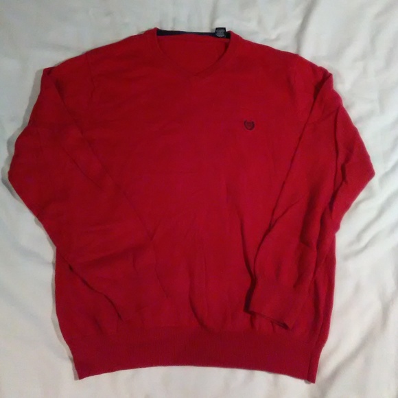 Chaps men's medium red sweater - Picture 1 of 4
